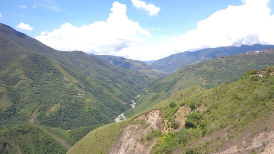 Aussicht vor dem letzten Teilstück...