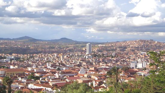 Sucre vom Cafe Mirador aus