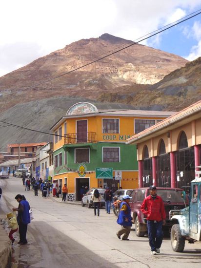 Cerro Rico in Potosi