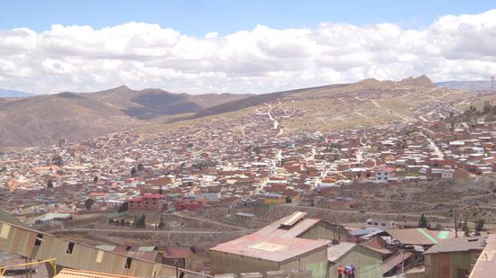 Potosi von der Mine aus