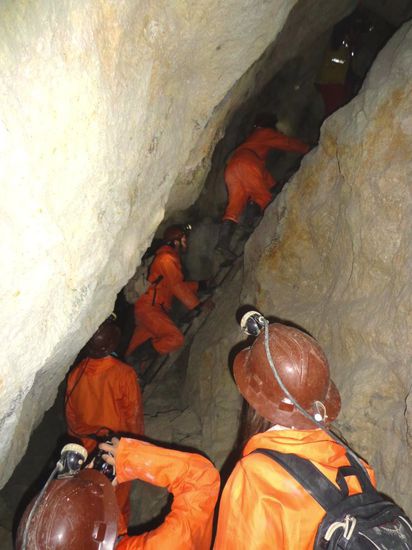 Ab in die nächste Etage