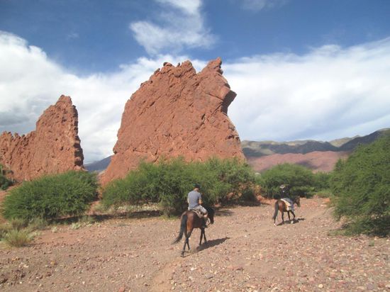 Auf dem Rückweg nach Tupiza