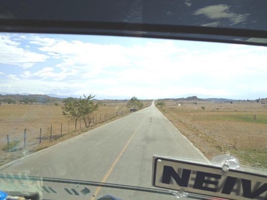 Auf dem Weg zu Tatacoa-Wüste