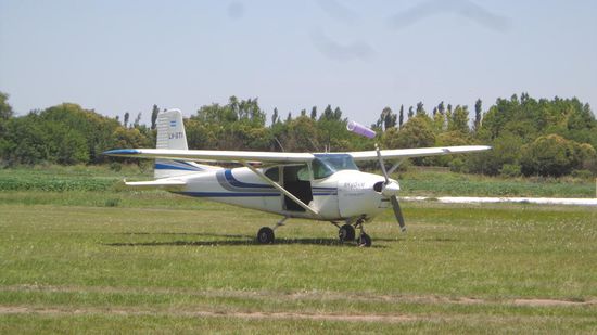 Mein Flugzeug steht schon bereit