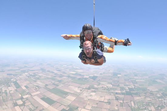 Mein Guide findet wohl ganz lustig, was ich alles so zusammenschreie 