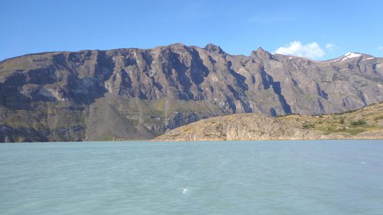 Auch der Anfang der Bootstour war das Wetter ziemlich gut...