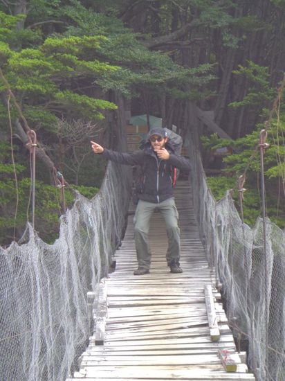 Kurz vor dem Campiano Italiano - Antoine immer zu Spässen aufgelegt 