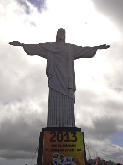 38 Meter hoch und eines der neuen Weltwunder - zu Unrecht meiner Meinung nach...