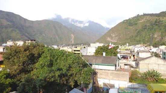 Banos, vom Hostel aus