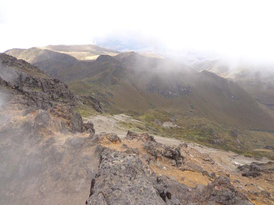 Das Wetter ist sehr unbeständig - sieht aber trotzdem toll aus 