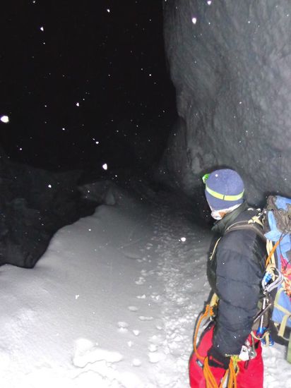 Für einmal gings abwärts... bringt nur nix, muss man schliesslich wieder hoch 