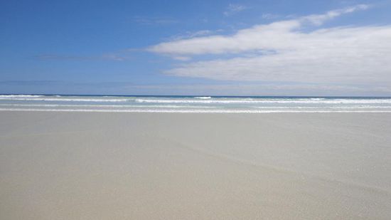Erster Strand der Tortuga Bay - wunderschön