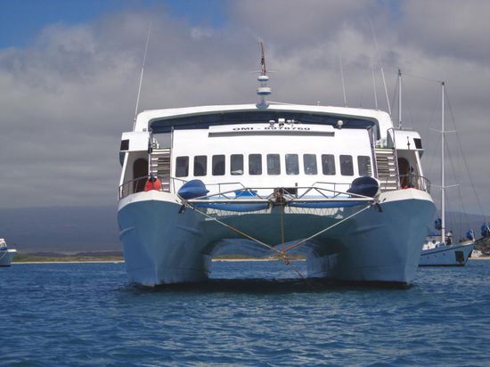 Aufm Schlauchboot - ok, jetzt muss er dann langsam abdrehen...