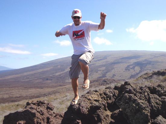 Das mit dem Sprungfoto wollte einfach nicht klappen 