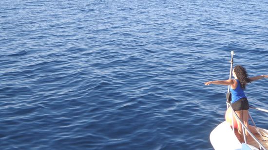 Rana macht auf Titanic 