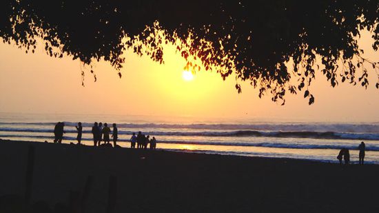 Beim "Fiirobig-Bier" in Huanchaco 