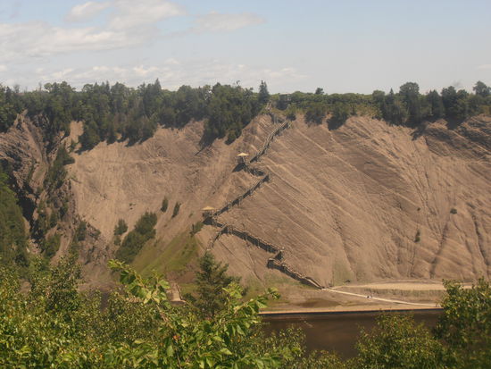 Blick aus der Gondel auf den Stairway to heaven