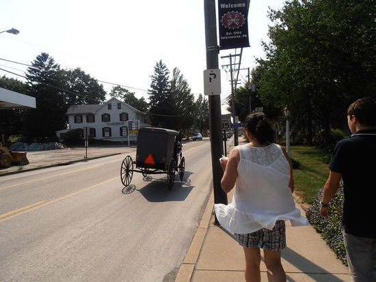 Kutschen bestimmten das Straßenbild