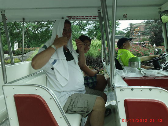 nach dem großen Regen und Gewitter, wieder einmal wiederdurchnass