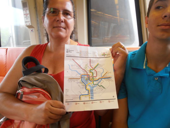 Die Metro von Arlington/Washington