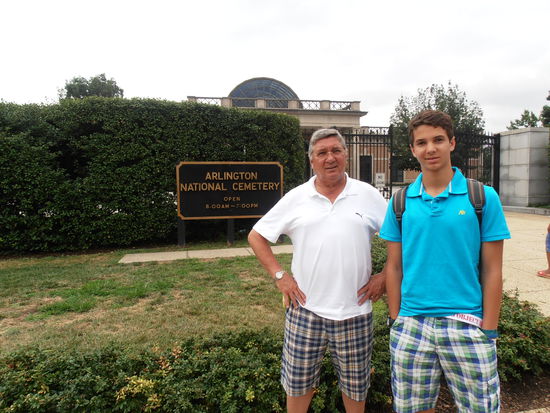 der Eingang zum National-Heiligtum