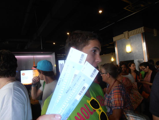 Liftkarten für das Empire State Buld.