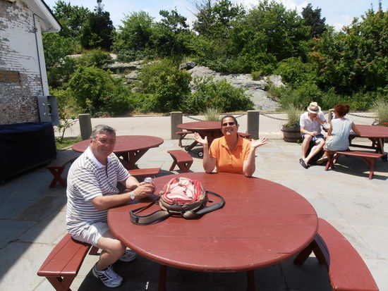 eine kleine Stärkung zwischendurch muss auch sein...