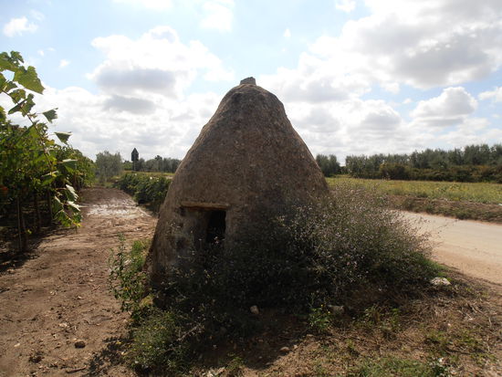 Dieser "Bunker" war früher ein Zwischenlager für die gepflückten Trauben