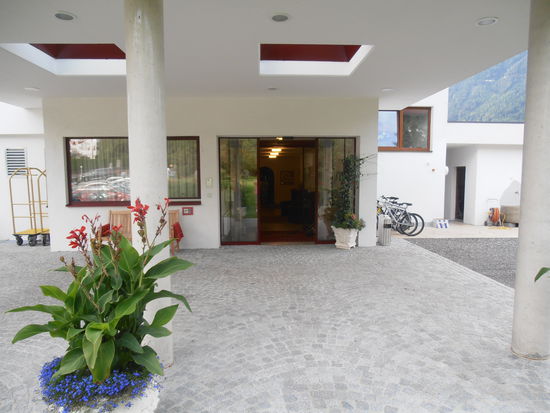 Ein neu gestalteter Eingang