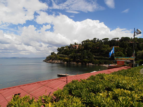 Die Halbinsel San Stefano, Giglio vorgelagert