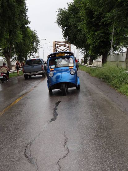 unser Taxi zu unserem Hostel