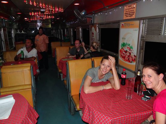 und zuletzt, der Speisewagen...