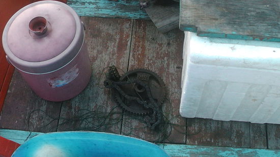 ....eine Kette mit Rad... Hahahahahaha