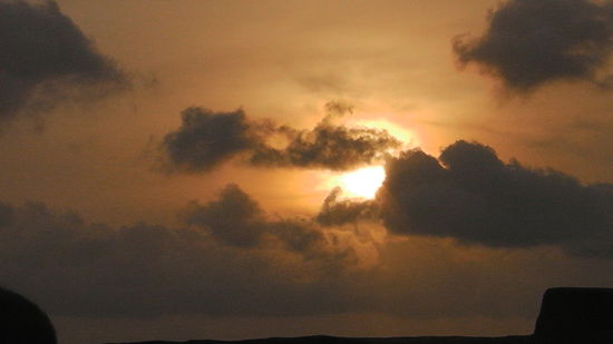 Sonnenuntergang von der Amsterdam Bar....