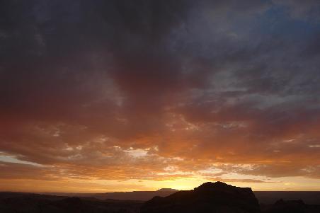 Sonnenuntergang - es wird kuehl