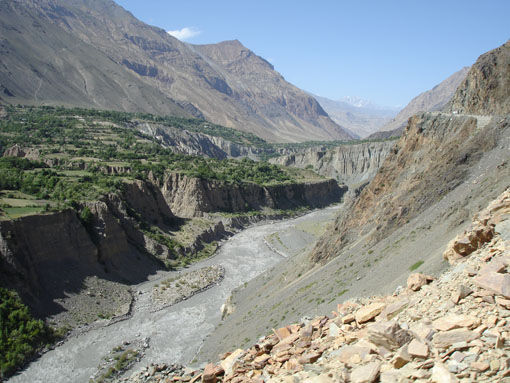 Weg ins Kalash-Tal