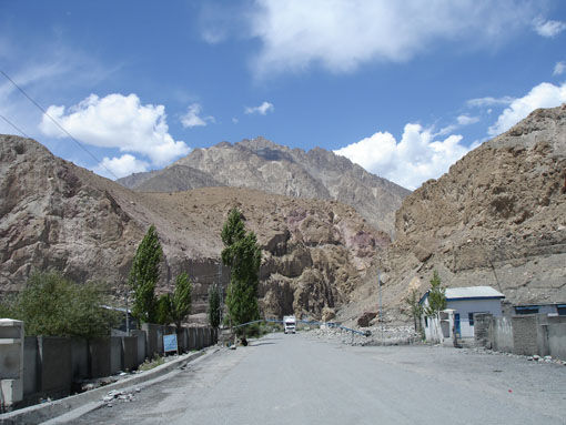 Sost, letzter Ort in Pakistan vor der chinesischen Grenze