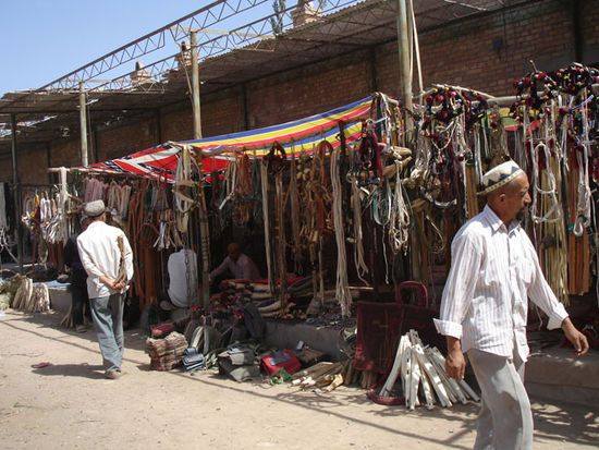Sunday market, Kashgar