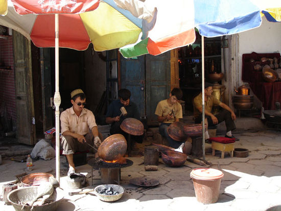 Kashgar, sunday market