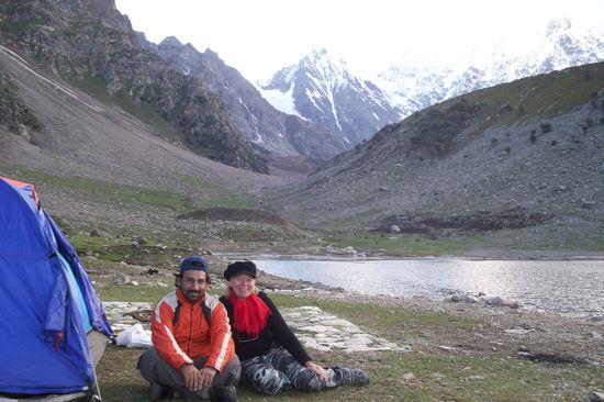 Schon lange vorher haben wir uns auf diese einsame Übernachtung am Rama Lake gefreut und es auch richtig genossen.