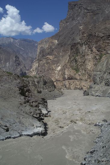 Ich staune, WIE unterschiedlich der Indus sich immer wieder darstellt.