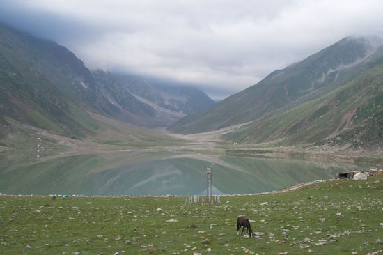 Hamad weckt mich morgens früh und raunt mir zu: Du musst jetzt fotografieren, nachher ist der Spiegelzauber vorbei! Wie froh ich bin, dieses Schauspiel am einsamen See zu betrachten.