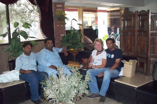 Abschiedstreffen im Bakhtawar International Hotel von Lahore.