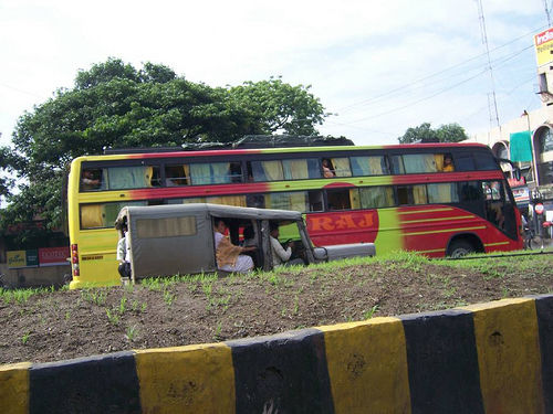 mit sleeping bus geht's nach Udaipur