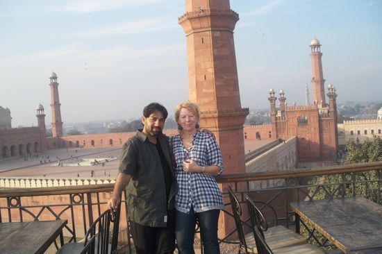 ....und über die große Moschee