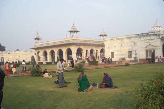 das Innenleben vom Red Fort