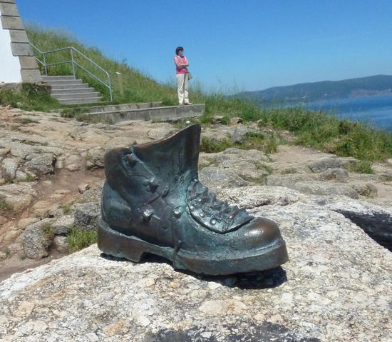 Dem Wanderschuh ein Denkmal gesetzt
