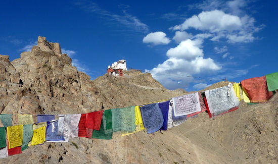 Buddhistische Gebetsfahnen