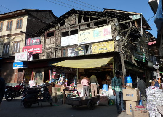 Innenstadt von Srinagar