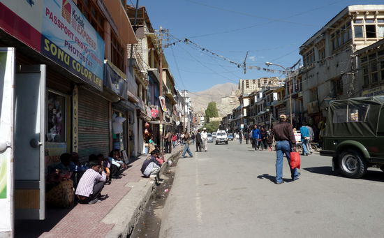 Hauptstraße von Leh